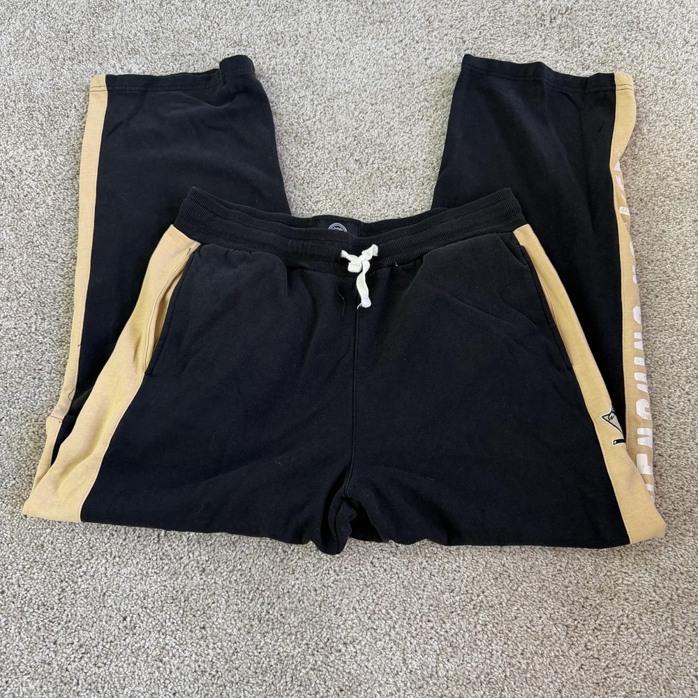 Pittsburgh Penguins Pants Mens Medium Black NHL Hockey G-III Sports Lounge